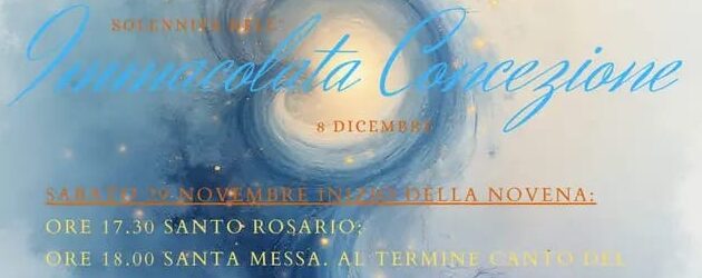 La Parrocchia Maria Santissima Annunziata di Pietrastornina, celebrerà l’Avvento e l’Immacolata Concezione della Beata Vergine Maria