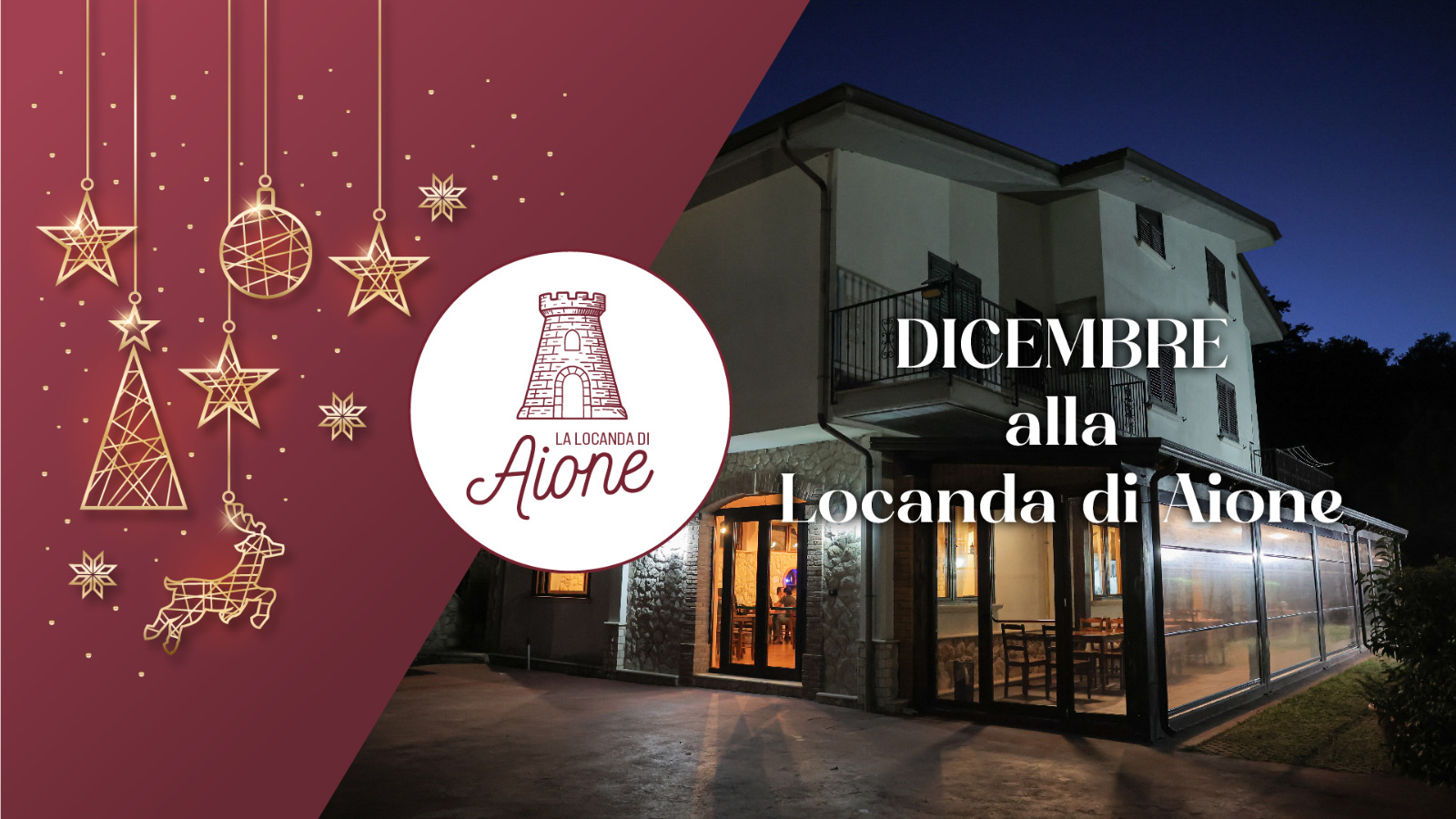 Dicembre alla “Locanda di Aione”: gli eventi da non perdere tra gusto, tradizione e convivialità