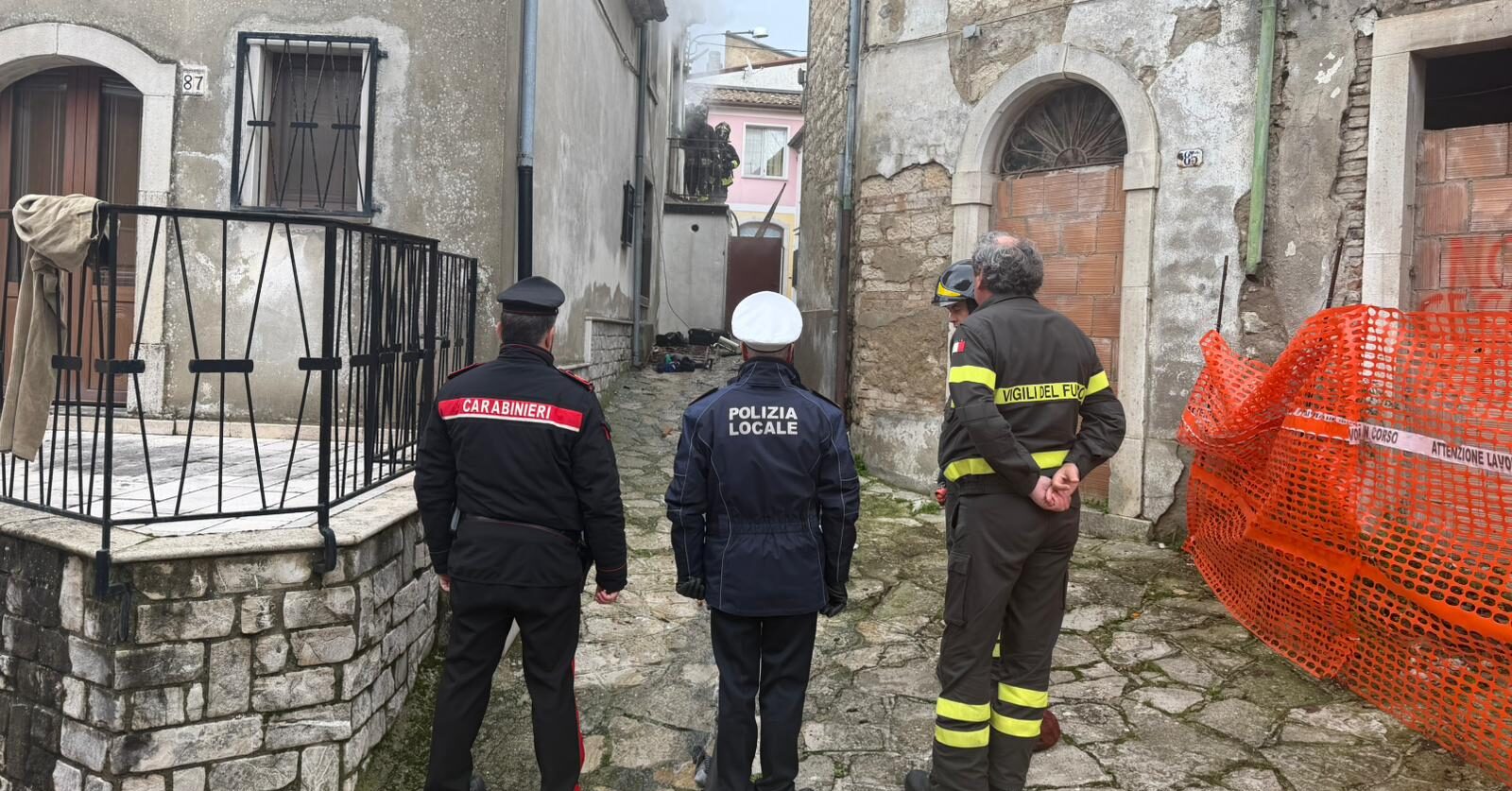 Esplosione in abitazione a Bisaccia: due feriti lievi