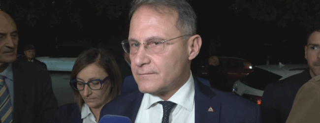 Cirielli saluta tutti e torna a Roma