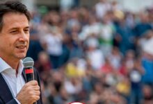 Giuseppe Conte a Pietrelcina con il Movimento 5 Stelle e i candidati del Sannio