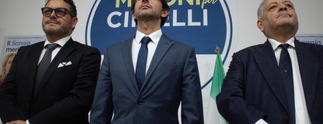 Giovanni Donzelli a Cautano per sostenere Mario Ferraro: “La sanità nel Sannio è in ginocchio”