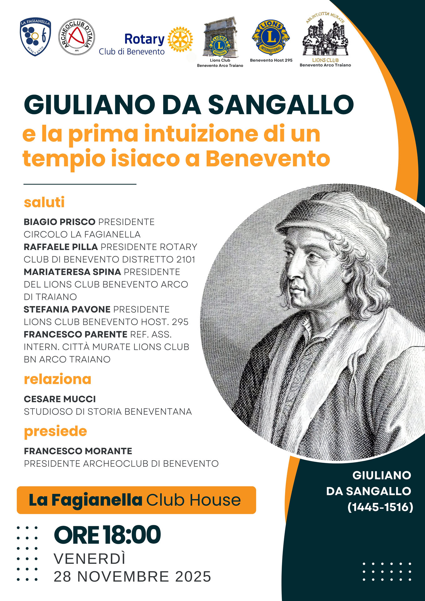 Giuliano da Sangallo e l’intuizione di un tempio isiaco a Benevento