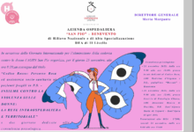 Aorn San Pio, Open week (h) onda contro la violenza sulle donne