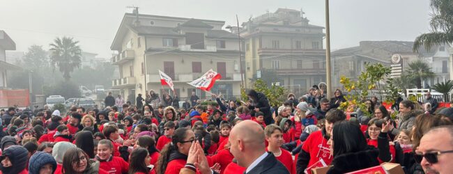 Flash Mob Special Olympics, grande giornata a Limatola. Parisi: “celebrato forza inclusione”