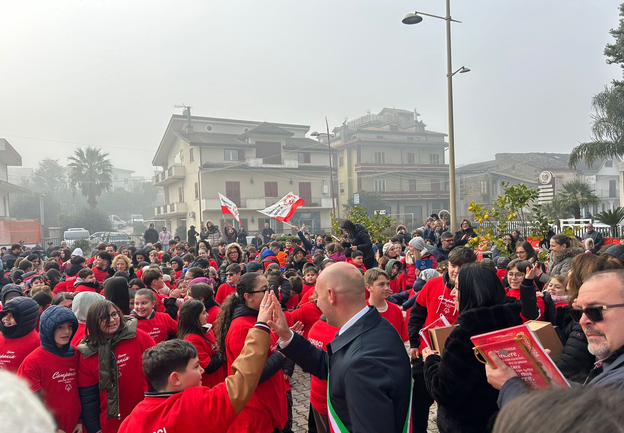 Flash Mob Special Olympics, grande giornata a Limatola. Parisi: “celebrato forza inclusione”