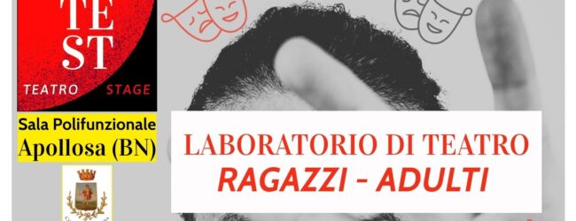TeSt – TeatroStage: non solo a Benevento!Da gennaio 2026 corsi di teatro anche ad Apollosa