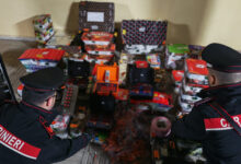 Solofra: vigilia di Natale col botto, i Carabinieri sequestrano 38kg di fuochi pirotecnici e denunciano un 40enne