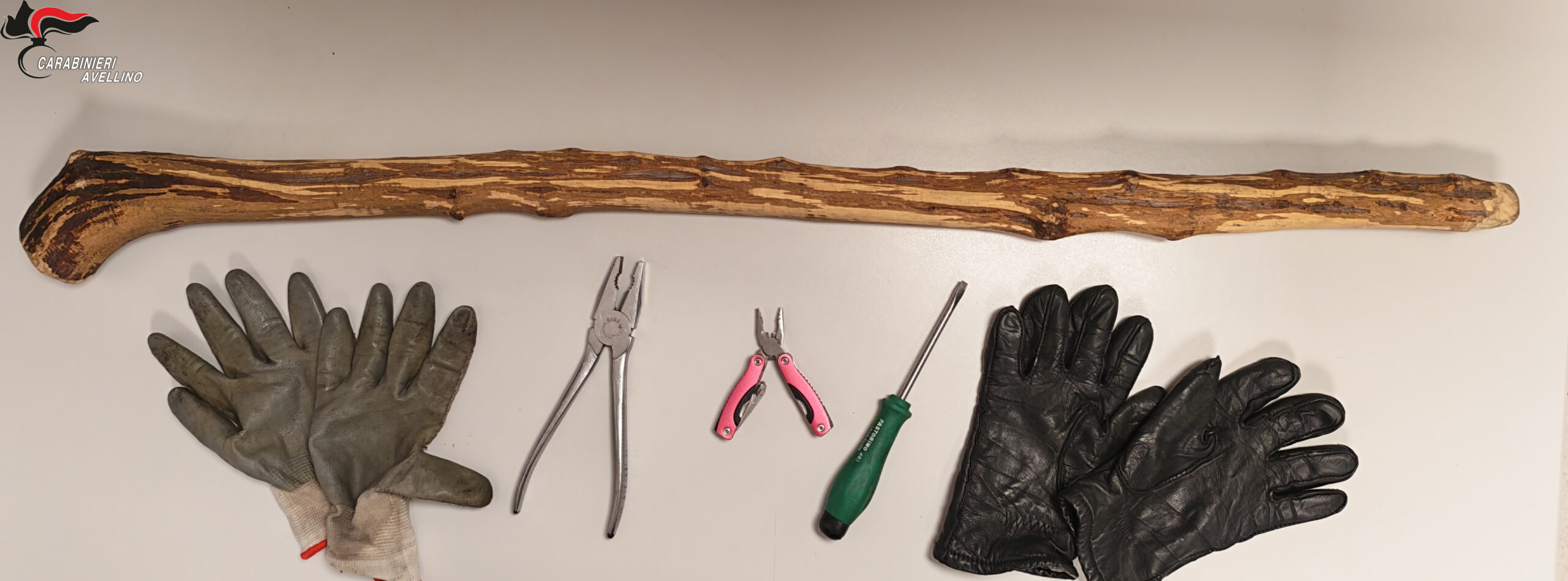 Solofra (AV): sorpreso con un bastone e arnesi da scasso, i Carabinieri denunciano un 38enne e con l’ausilio di unità speciali intensificano i controlli contro furti e droga