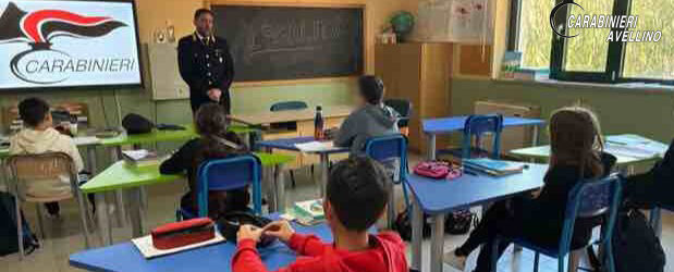 Alta Irpinia, proseguono gli incontri dei Carabinieri per la cultura della legalità e alla prevenzione dei fenomeni criminosi