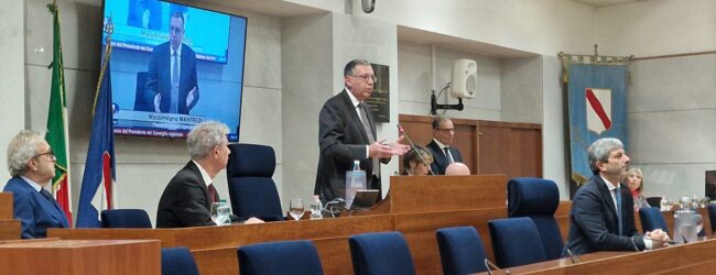 Campania, Massimiliano Manfredi eletto presidente del Consiglio regionale