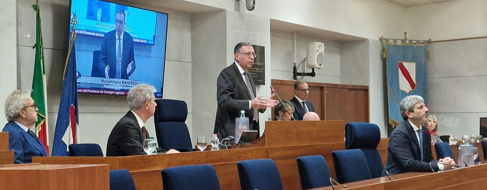 Campania, Massimiliano Manfredi eletto presidente del Consiglio regionale