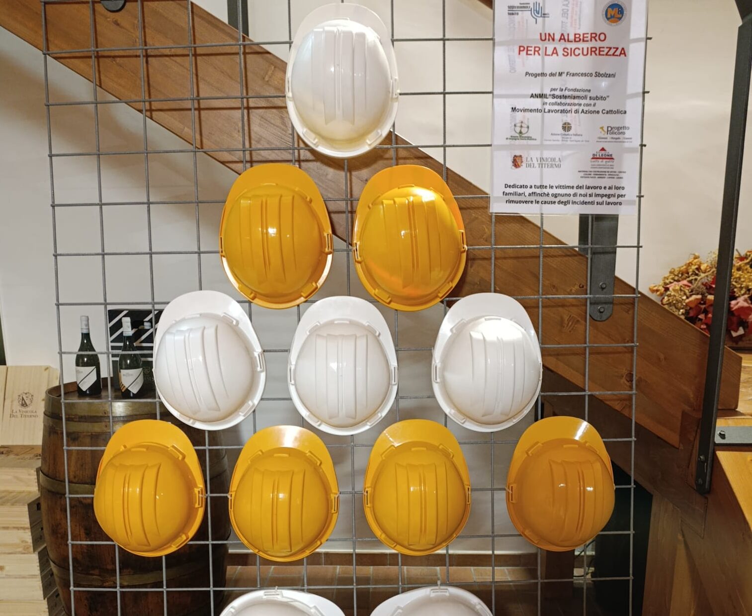 Albero della Sicurezza, riaccese le luci sul dramma delle morti e degli infortuni sul lavoro