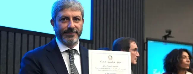 Fico proclamato presidente della Campania: “Seguiremo il faro dell’etica pubblica, ora subito al lavoro”