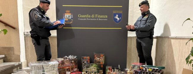 Finanza Benevento: sequestro di 60 chili di fuochi d’artificio illegali e denunciati 2 soggetti all’autorita’ giudiziaria