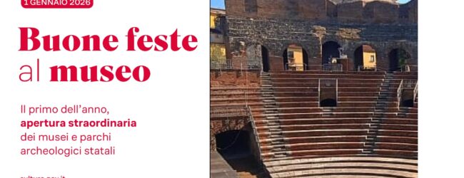 Capodanno tra storia e cultura: apertura straordinaria del Teatro Romano di Benevento