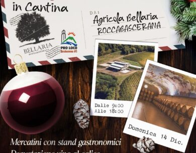Mercatini di Natale in Cantina, appuntamento Domenica a Roccabascerana