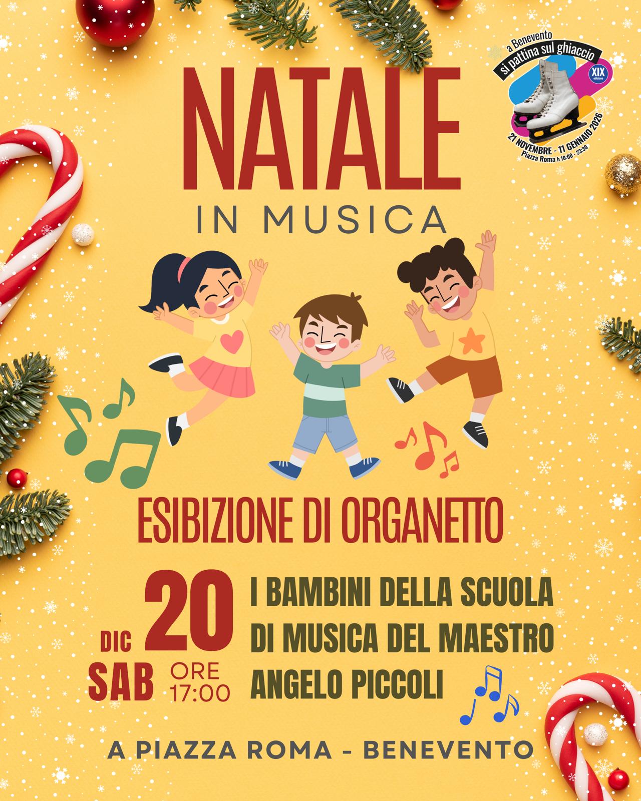 Benevento, si arricchisce il calendario degli eventi natalizi gratuiti in Piazza Roma