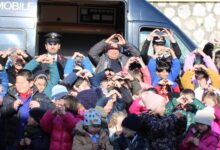 Bonea, l’abbraccio sincero dei Carabinieri e i bambini dell’ “Ilaria Alpi”
