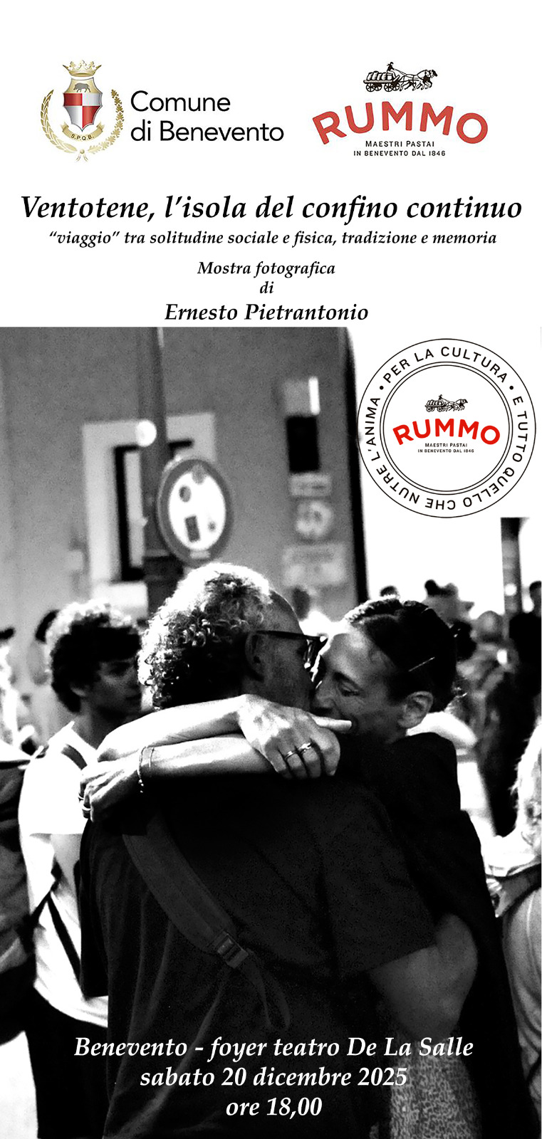 Ventotene, “l’Isola del Confino Continuo”, la Mostra fotografica di Ernesto Pietrantonio