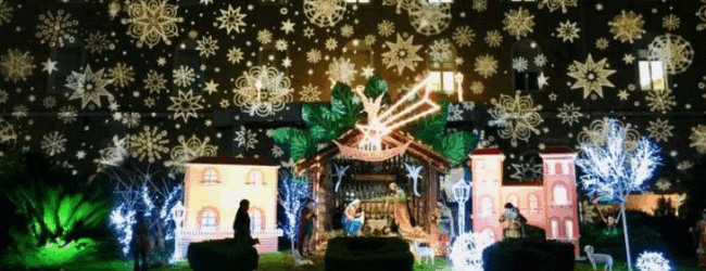 Luci, presepe e benedizione di Gesu’ Bambino, il Natale arriva al Fatebenefratelli di Benevento