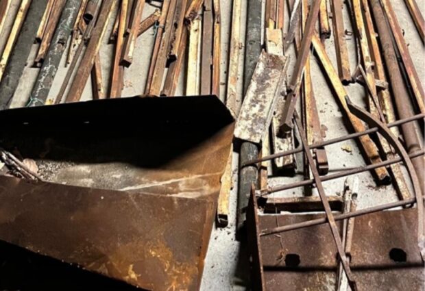 San Lorenzo Maggiore, arrestato 41enne con 400 kg di ferro rubato: tentava di rivenderlo