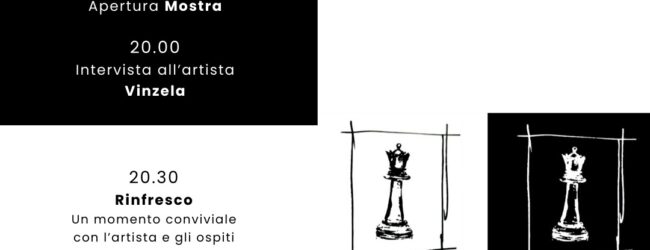 A Salerno il vernissage di Vinzela