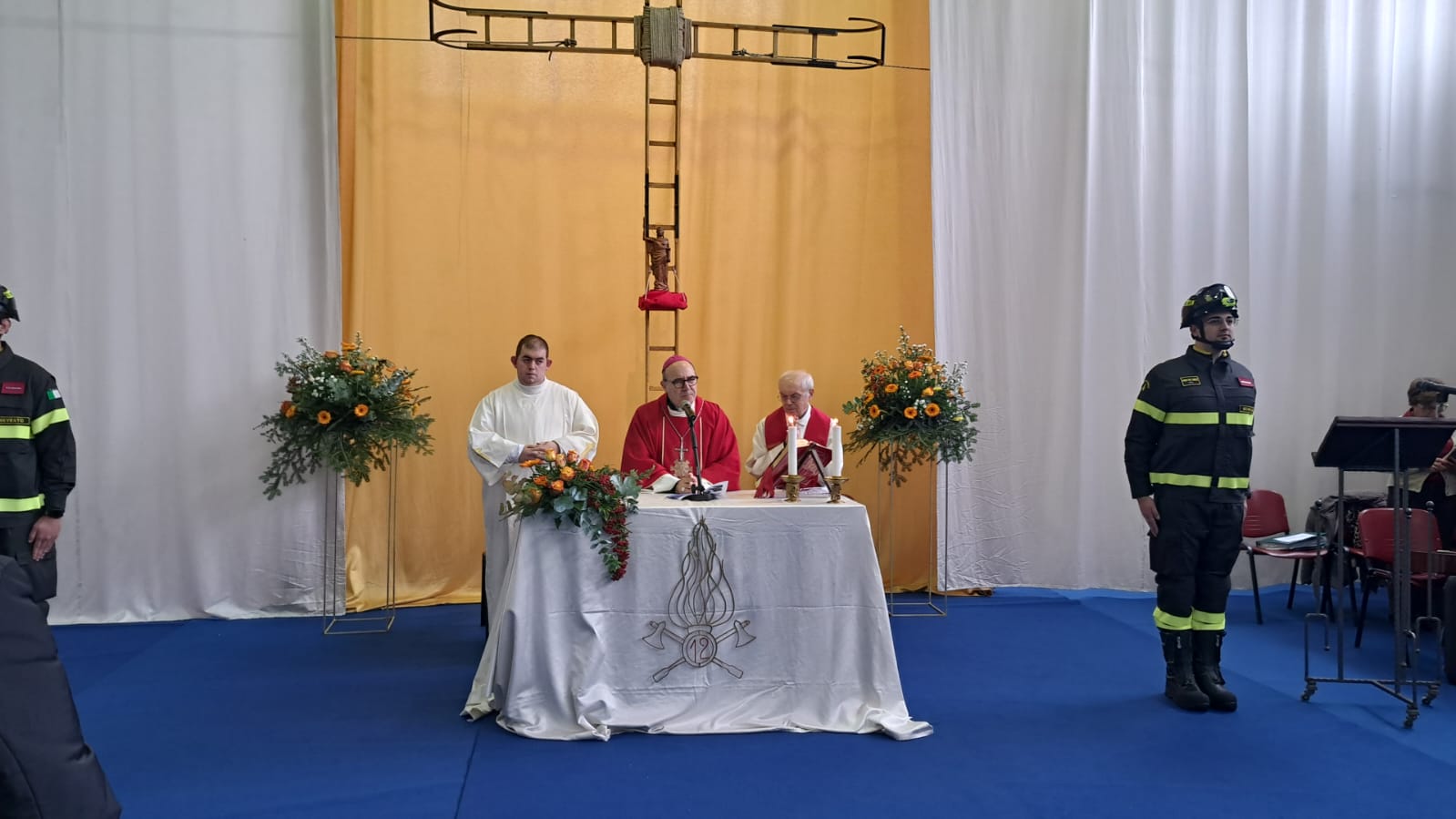 Santa Barbara, i Vigili del Fuoco di Benevento celebrano la patrona