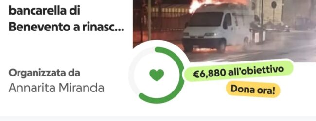 Benevento, la comunità si mobilita per far rinascere la storica “bancarella” distrutta da un incendio