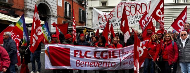 Sciopero generale del 12 dicembre: massima adesione in Campania. Benevento protagonista in piazza con la CGIL