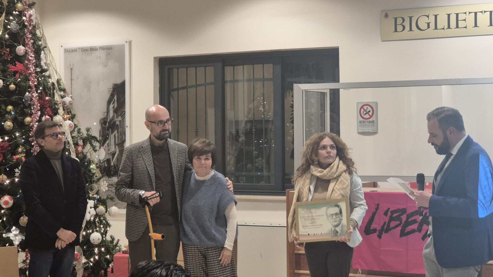 Pagani ricorda Marcello Torre e il sacrificio di Angelo Mario Biscardi: “un filo rosso tra territori e memoria”