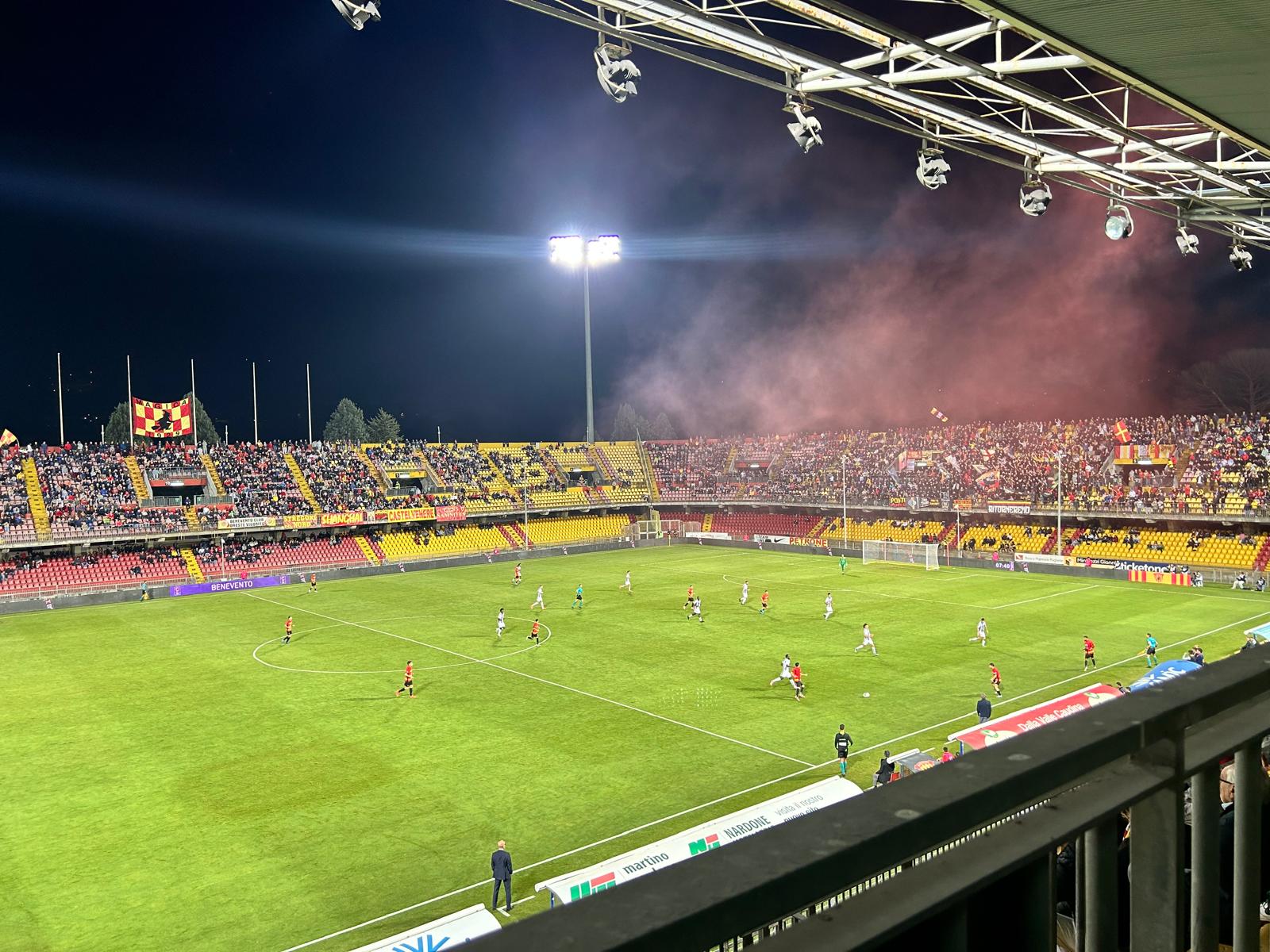 Benevento-Giugliano: 4-0. Poker giallorosso