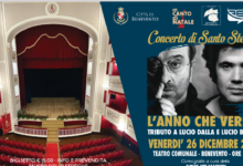 “L’Anno che verrà”: doppio tributo a Lucio Dalla e Lucio Battisti al Teatro Comunale di Benevento