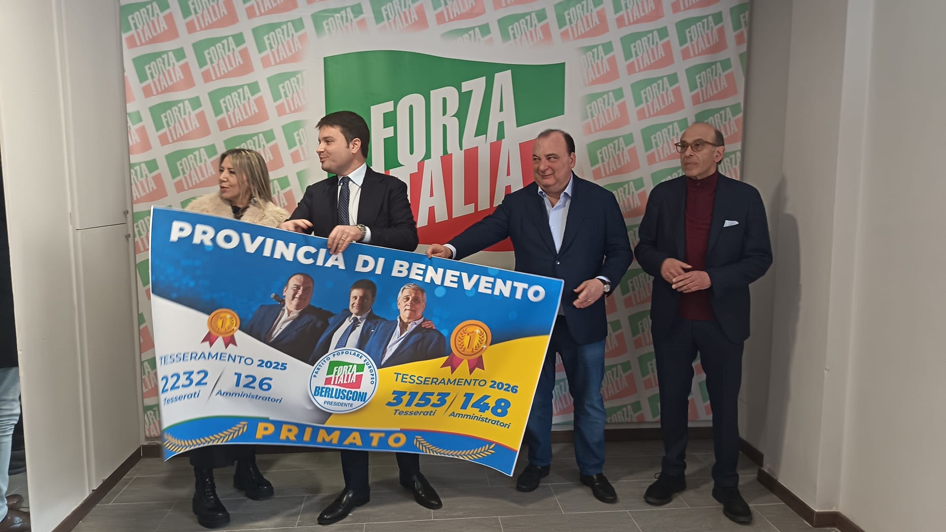 Rubano, nel Sannio passati da 2232 a 3.153 tesserati, siamo partito più organizzato della provincia