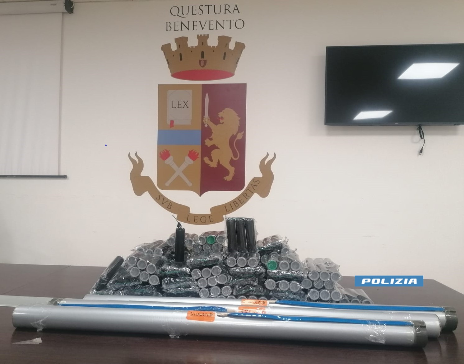 Fuochi illegali senza marcatura CE: denunciato un 44enne nel Sannio