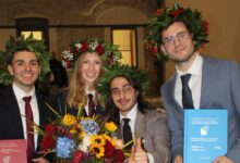 UNISANNIO: i primi laureati del corso magistrale in lingua inglese in Electronics Engineering for Automation and Sensing