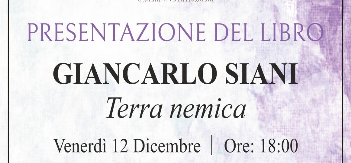 A Torrecuso la storia di Giancarlo Siani: il 12 dicembre la presentazione del libro di Pietro Perone “Terra nemica”