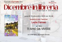 Dicembre in libreria: Lucia Caruso presenta il libro “Ti amo da vivere”