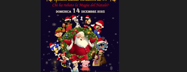 Benevento si illumina di magia: arriva lo spettacolo “Chi ha rubato la Magia del Natale?”