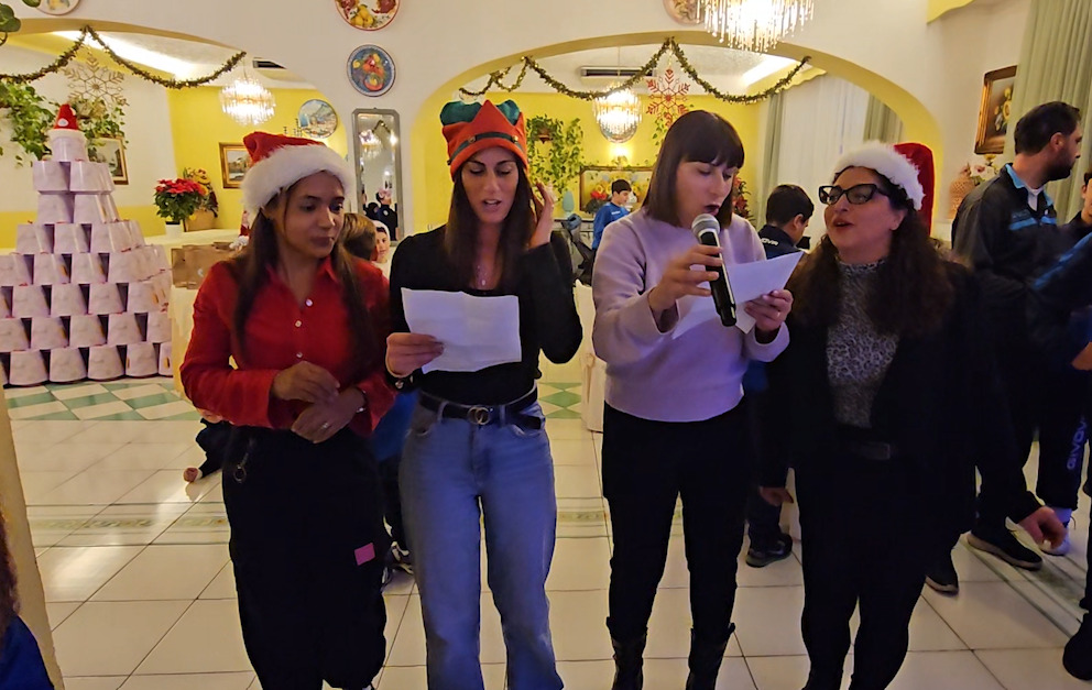 Solidarietà e inclusione alla cena  di fine anno del “Forio United”