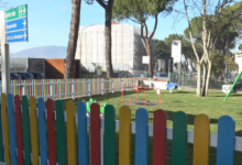 Benevento, inaugurato il 15° parco giochi della città in via Delcogliano