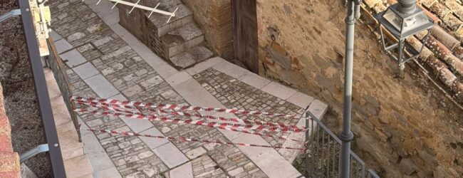 Sicurezza nel centro storico di San Giorgio la Molara