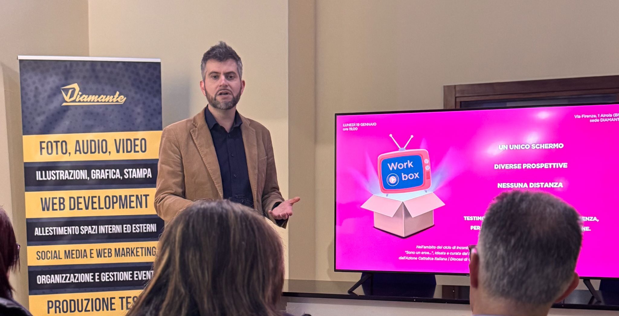 Intelligenza artificiale e lavoro: parterre d’eccellenza alla Diamante per “Work Box”