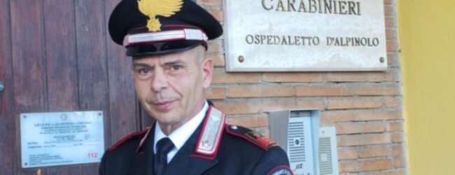 Ospedaletto d’Alpinolo, il Luogotenente Giulio Ciaramella nuovo Comandante della Stazione Carabinieri