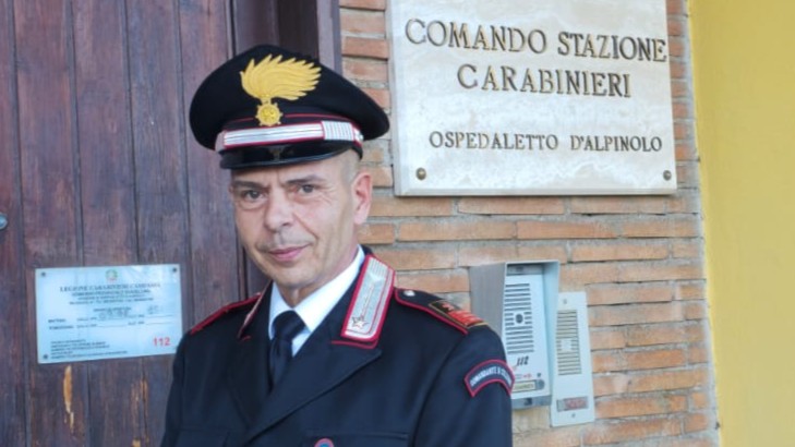Ospedaletto d’Alpinolo, il Luogotenente Giulio Ciaramella nuovo Comandante della Stazione Carabinieri