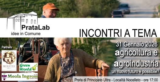 Agricoltura e futuro: PrataLAB promuove un incontro a tema a Prata P.U