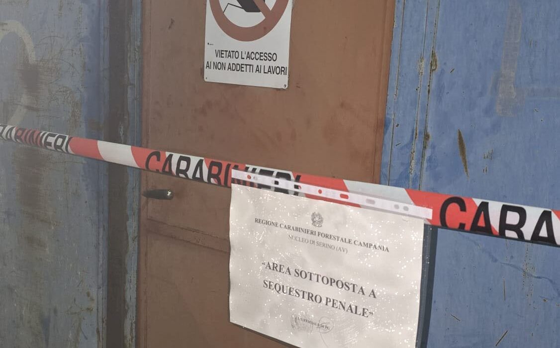 Solofra, inquinamento fiume Sarno, i Carabinieri sequestrano un’azienda e denunciano il titolare