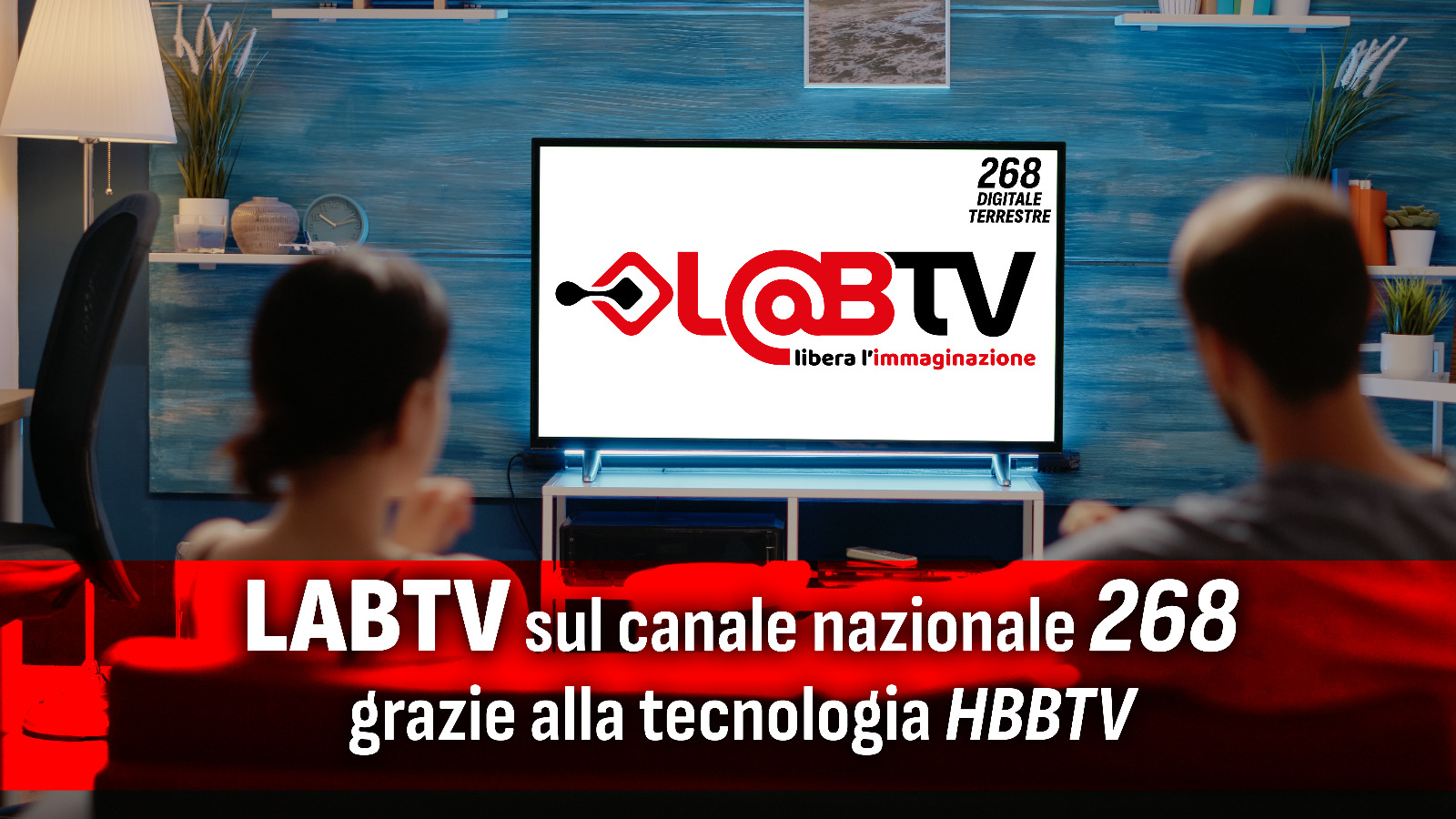 LabTv sul canale 268 nazionale del digitale terrestre: oltre 9mila utenti unici su HBBTV nel primo mese