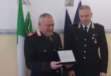 L’Arma saluta il Luogotenente Carica Speciale Giuseppe Petrone