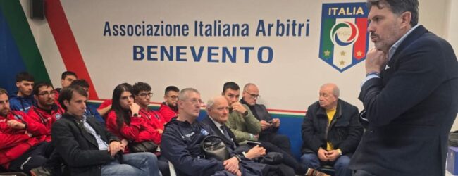 AIA Benevento, incontro con il Comitato Regionale Arbitri: crescita e passione per l’arbitraggio